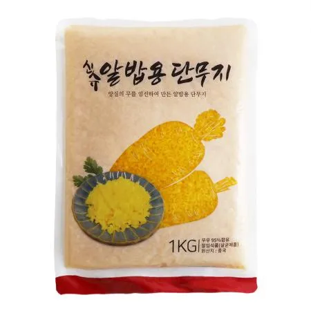 알밥단무지 1kgX1개 알밥 꼬들단무지