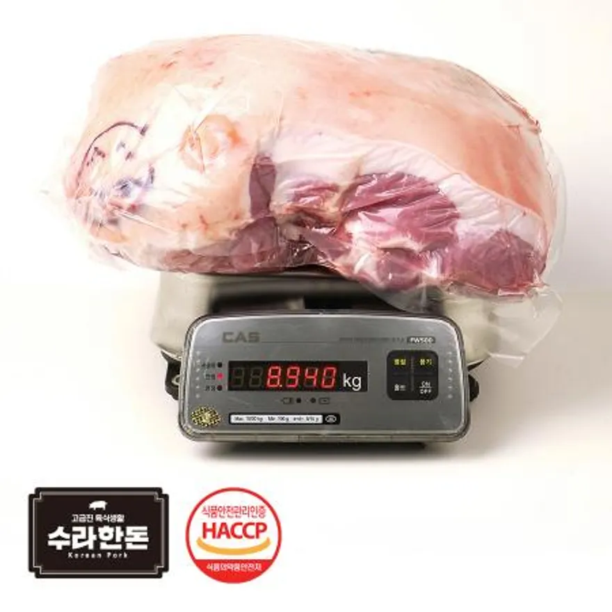 수라한돈 미박 뒷다리살 후지 18kg 내외 냉장 이미지