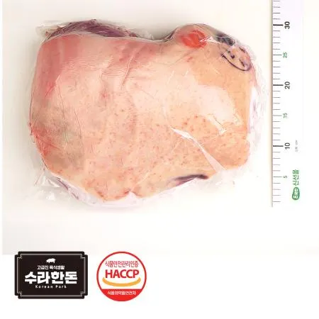 수라한돈 미박 뒷다리살 후지 18kg 내외 냉장 이미지