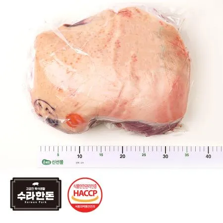 수라한돈 미박뒷다리살 후지 국산 냉장 1Box 18kg