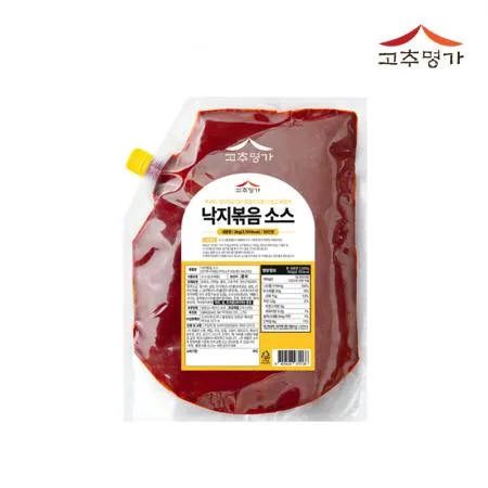 고추명가 낙지볶음소스 2kg 이미지
