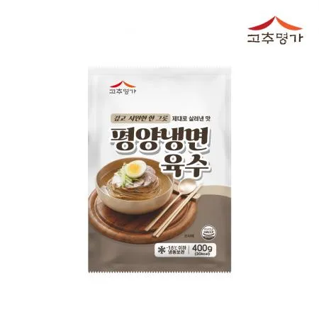 고추명가 평양냉면육수 400g  이미지