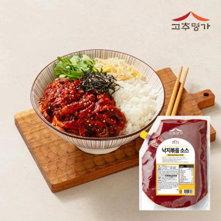 고추명가 낙지볶음소스 2kg 이미지