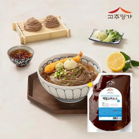 고추명가 메밀소바소스 2kg 이미지