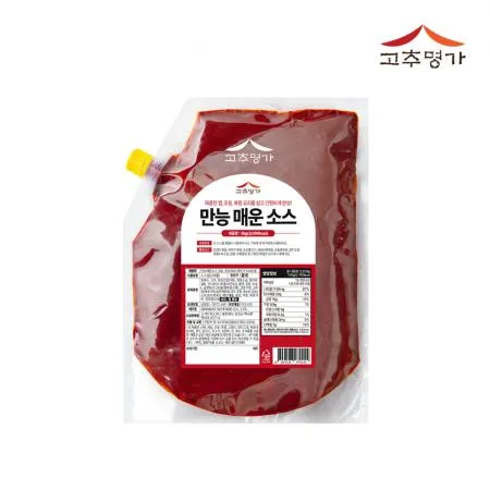 고추명가 만능 매운소스 2kg 이미지