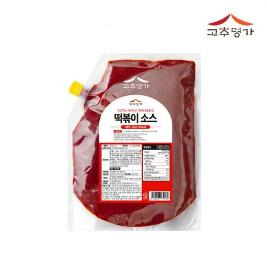 고추명가 떡볶이소스 2kg 이미지