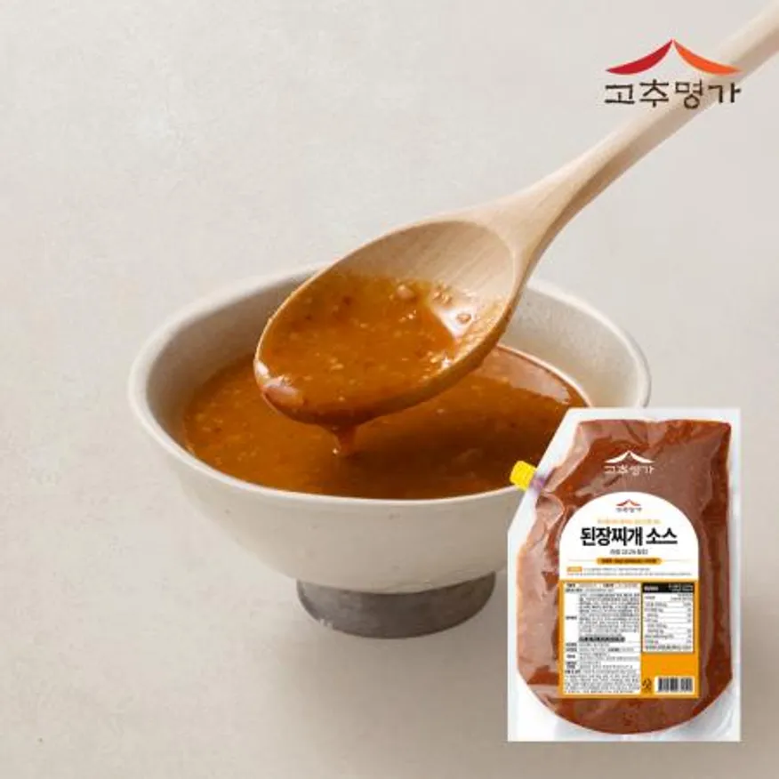 고추명가 된장찌개소스 2kg 이미지
