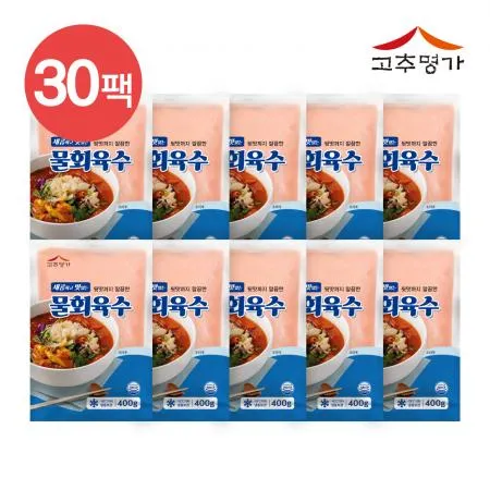 고추명가 물회육수 400g x 30팩