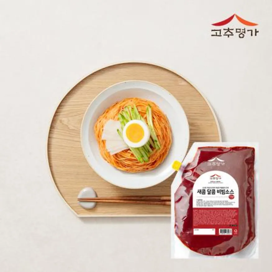 고추명가 새콤달콤비빔소스 2kg 이미지