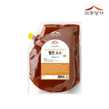 고추명가 멜젓소스 2kg 이미지