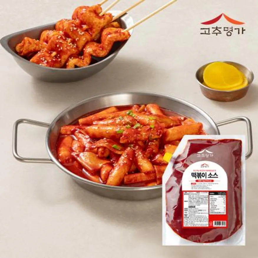 고추명가 떡볶이소스 2kg 이미지