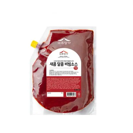 고추명가 새콤달콤비빔소스 2kg 이미지