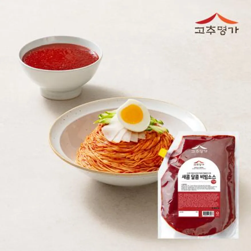 고추명가 새콤달콤비빔소스 2kg 이미지