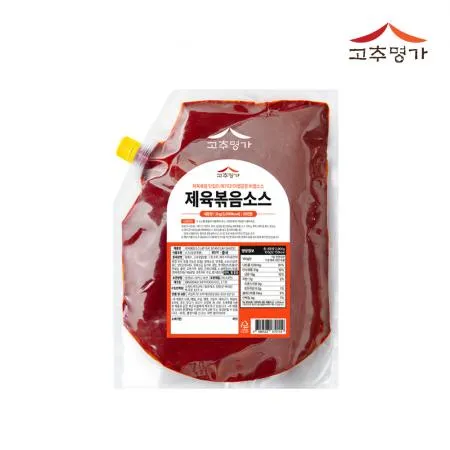 고추명가 제육볶음소스 2kg 이미지