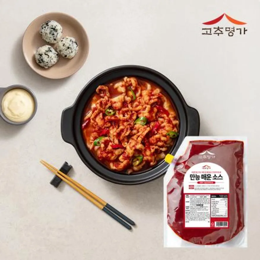고추명가 만능 매운소스 2kg 이미지