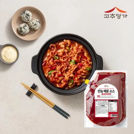 고추명가 만능 매운소스 2kg 이미지