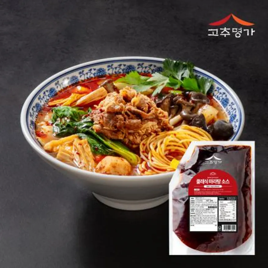 고추명가 클래식마라소스 1kg (중화식) 이미지
