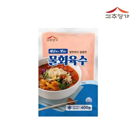 고추명가 물회육수 400g x 30팩 이미지