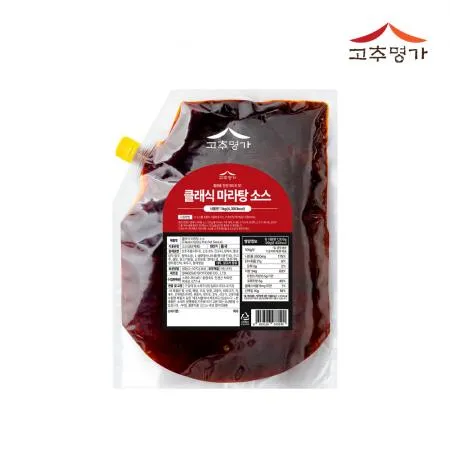 고추명가 클래식마라소스 1kg (중화식) 이미지