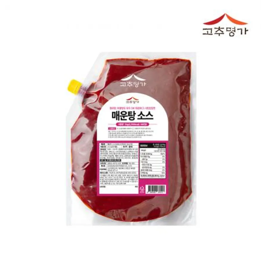 고추명가 매운탕소스 2kg 이미지