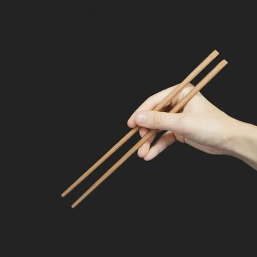 탄화대나무 젓가락 크라프트지 포장 8인치 2500개입 이미지