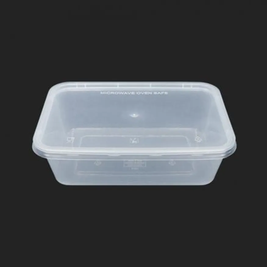 신형 사각용기 YQ386(화이트) 세트 300개입 이미지