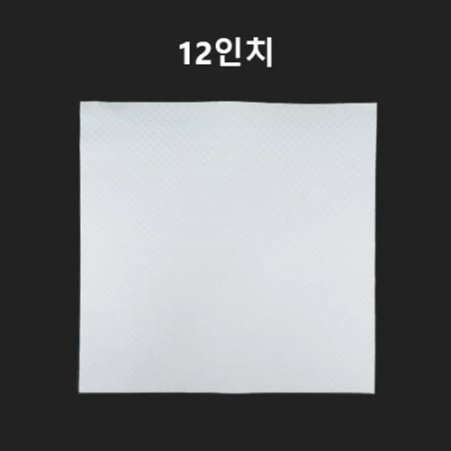 피자 포장 박스 깔지 엠보싱 피자 사각 속지 12인치 1000장 이미지