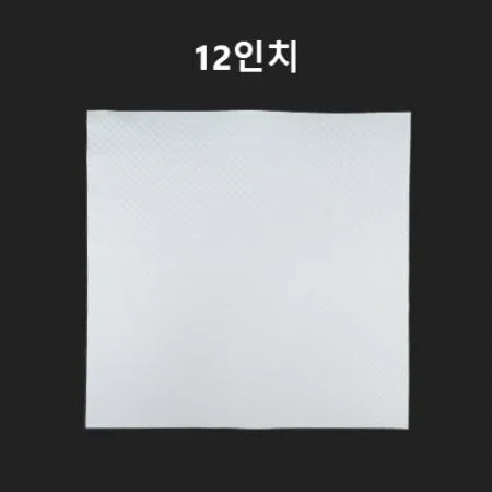 피자 포장 박스 깔지 엠보싱 피자 사각 속지 12인치 1000장 이미지