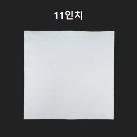 피자 포장 박스 깔지 엠보싱 피자 사각 속지 11인치 1000장