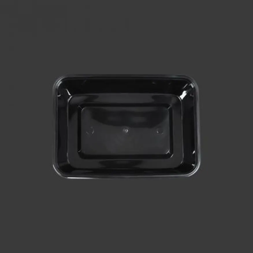 신형 사각용기 YQ392(블랙) 세트 300개입 이미지