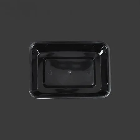 신형 사각용기 YQ392(블랙) 세트 300개입 이미지