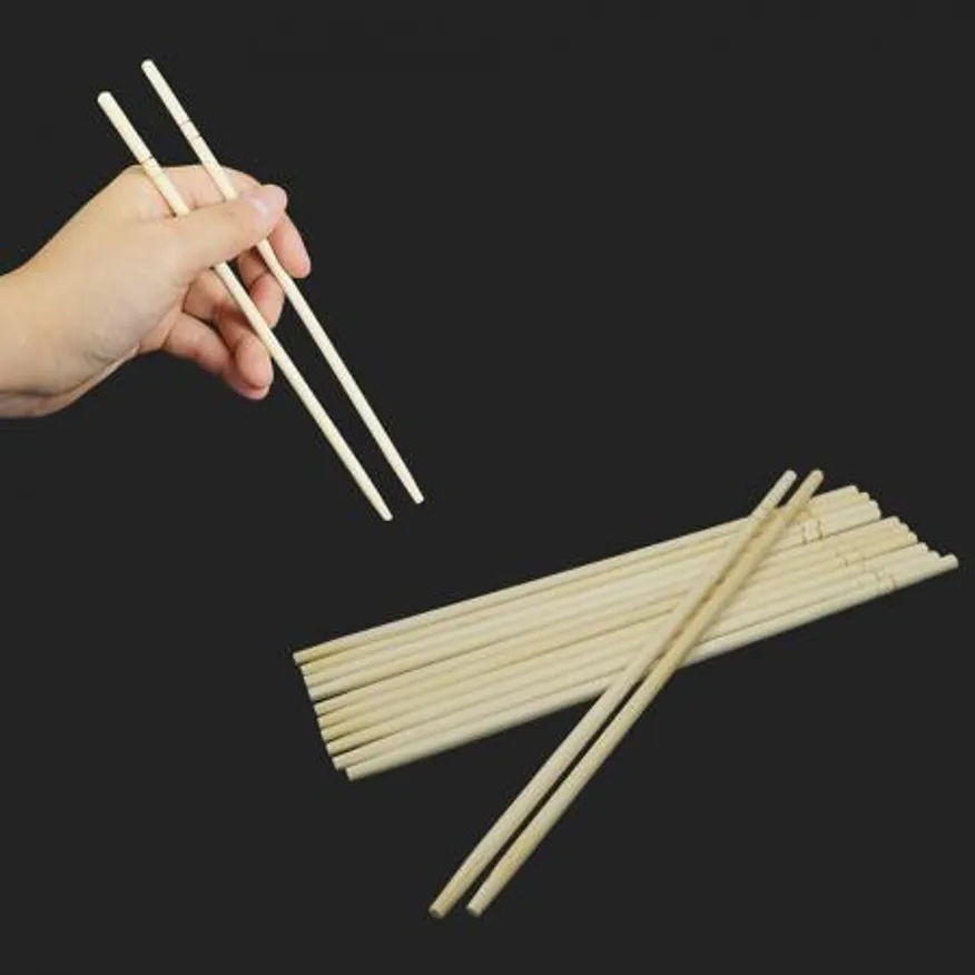 대나무 젓가락 크라프트지 포장 7인치 3,000개입 이미지