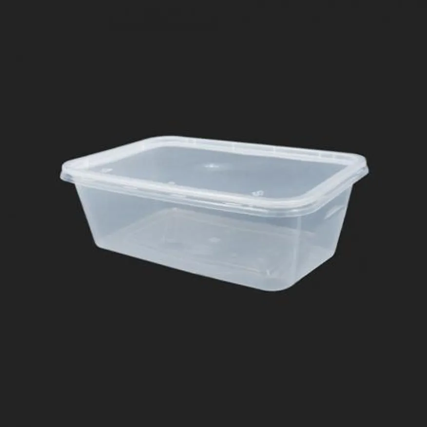 신형 사각용기 YQ392(화이트) 세트 300개입 이미지