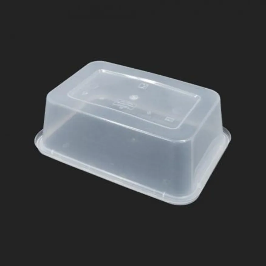 신형 사각용기 YQ392(화이트) 세트 300개입 이미지