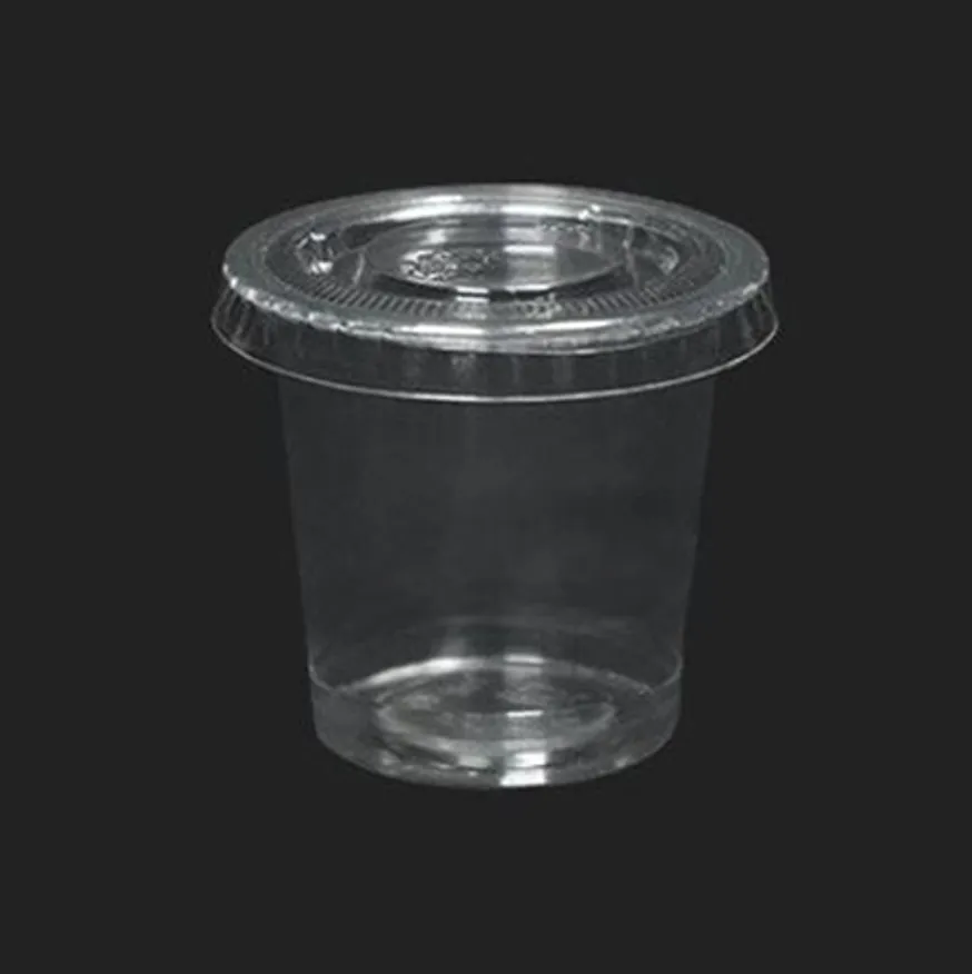 1온스 미니 소스컵 소스통 40ml 투명 세트 5000개 이미지