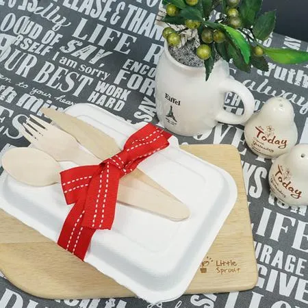 140mm 우드나이프 개별포장 2000개입 이미지