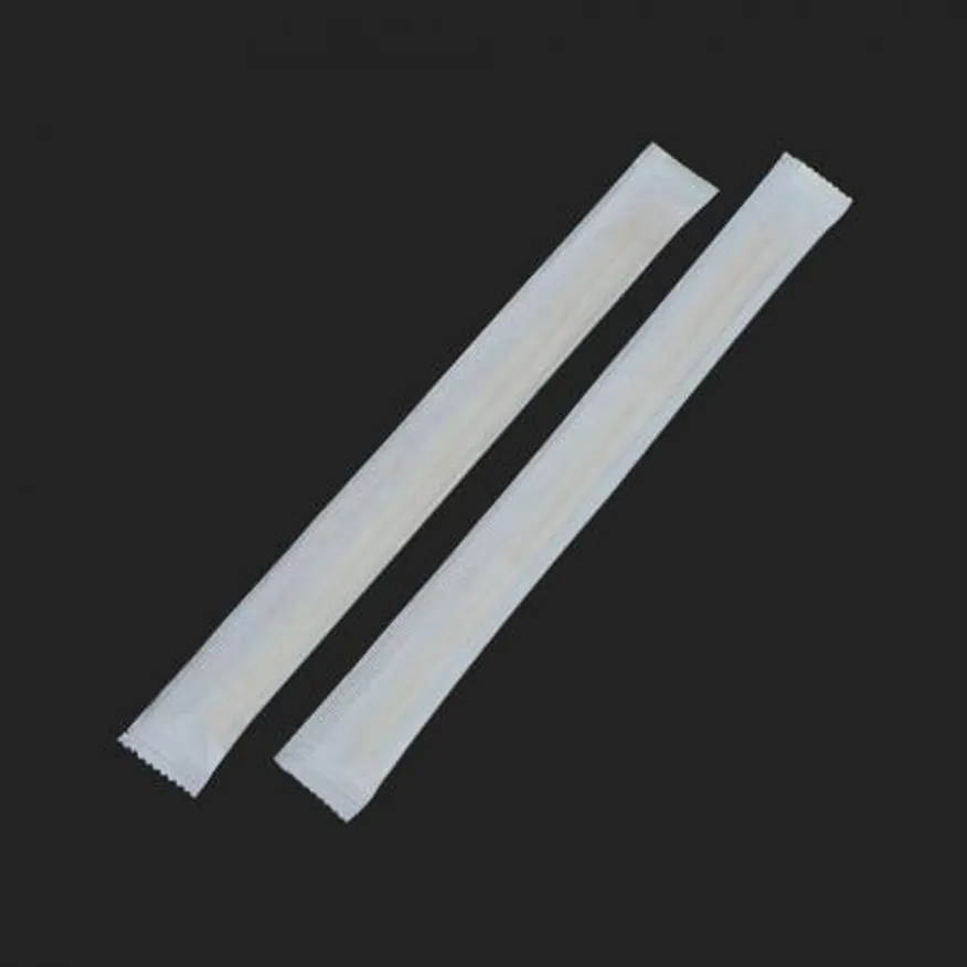 대나무 젓가락 백상지 포장 8인치 2500개 이미지