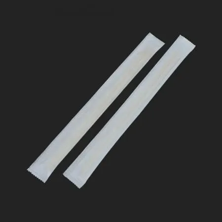 대나무 젓가락 백상지 포장 8인치 2500개 이미지