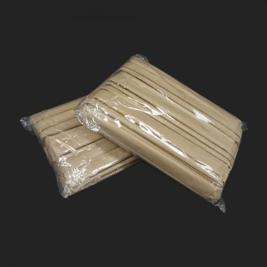 대나무 젓가락 크라프트지 포장 7인치 3,000개입 이미지