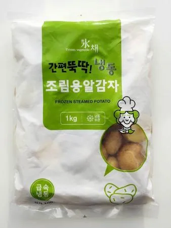 냉동조림용알감자(유피_찐감자_조림용) 1KG 이미지
