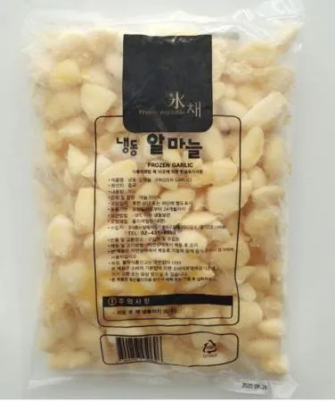 냉동알마늘 1KG (깐마늘) 이미지