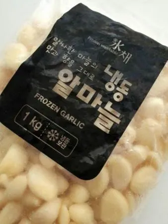 냉동알마늘 1KG (깐마늘)