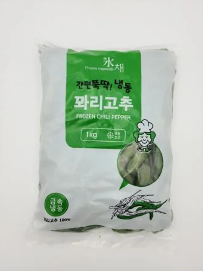 냉동꽈리고추(꼭지제거 볶음용,조림용) 1KG 이미지