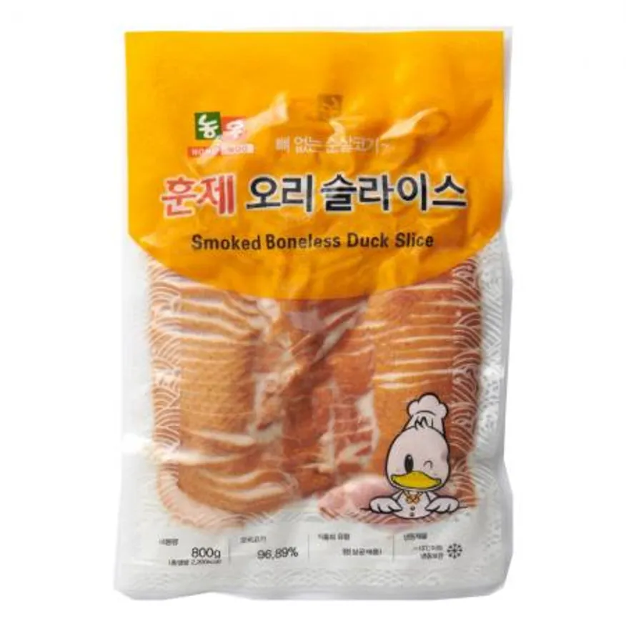 농우 훈제오리 슬라이스 800g 이미지