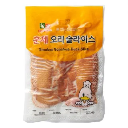 농우 훈제오리 슬라이스 800g