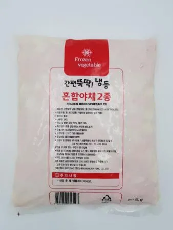 냉동혼합야채 2종(카레용,짜장용) 1KG 이미지