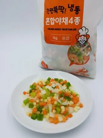 냉동혼합야채 4종(볶음밥용) 1KG 이미지