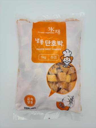 냉동단호박_죽용(탈피,절단) 1KG
