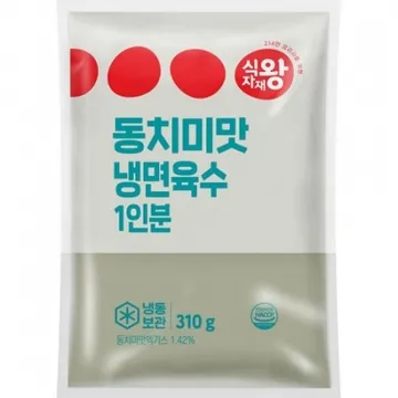식자재왕 동치미맛 냉면육수 310g