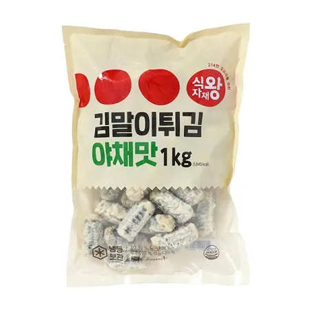 식자재왕 김말이 야채맛 25g*40 1kg